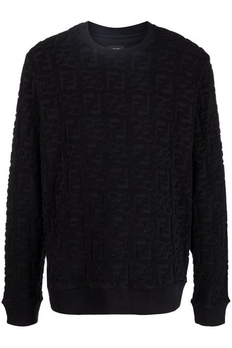 fendi original ff sweater|Fendi oversized sweater.